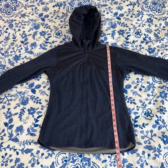 Mammut Navy Light-weight Zip Up Hoodie Jacket Size XS - Picture 13 of 15